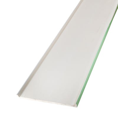 16mm x 405mm Primacell uPVC Fascia Board Double Leg 5000mm White