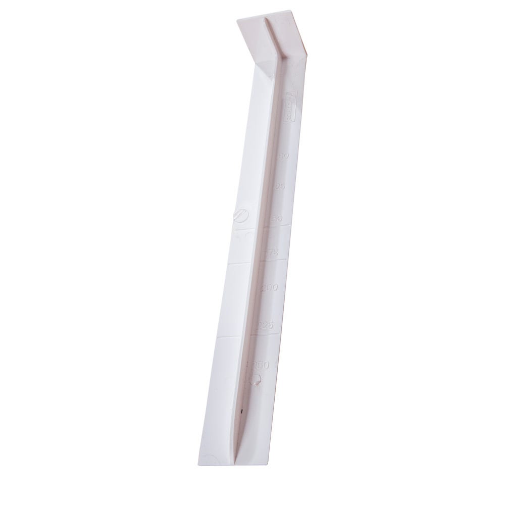 42mm x 300mm Primacell uPVC In-Line Fascia Joint White