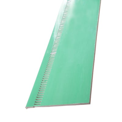 9mm x 250mm Primacell uPVC Soffit Board Vented Single Round Edge 5000mm White