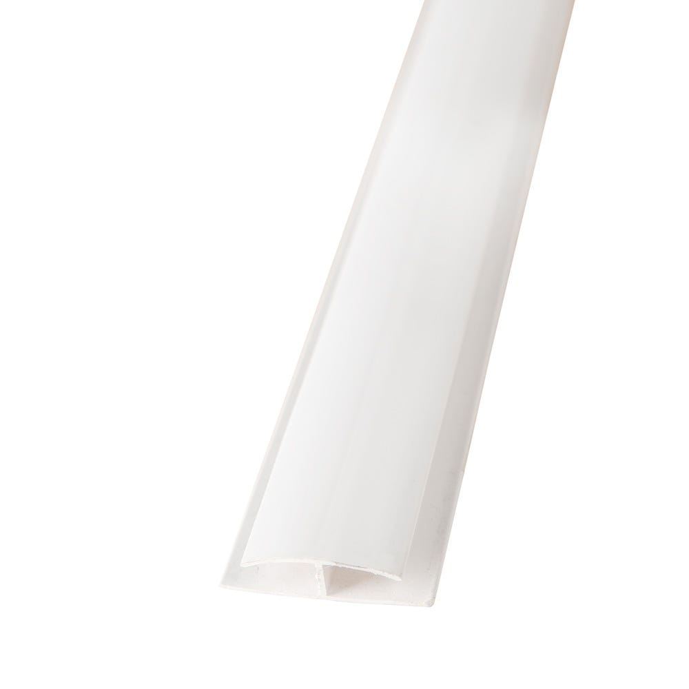 Primacell uPVC Hollow Soffit H Trim 5000mm White