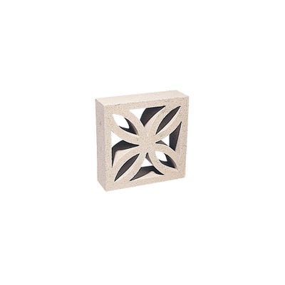 Bradstone 290 x 290 x 90mm Screenwall Walling Leaf Block Pack of 48 (4.33m²)
