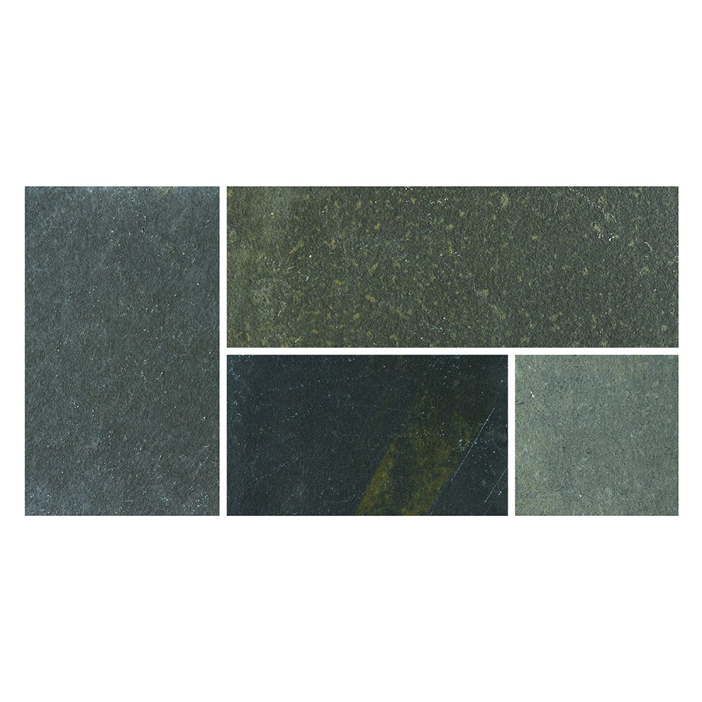 Bradstone 600 x 300 x 22mm Natural Limestone Paving Blue Black Pack of 85 (16.10m²)