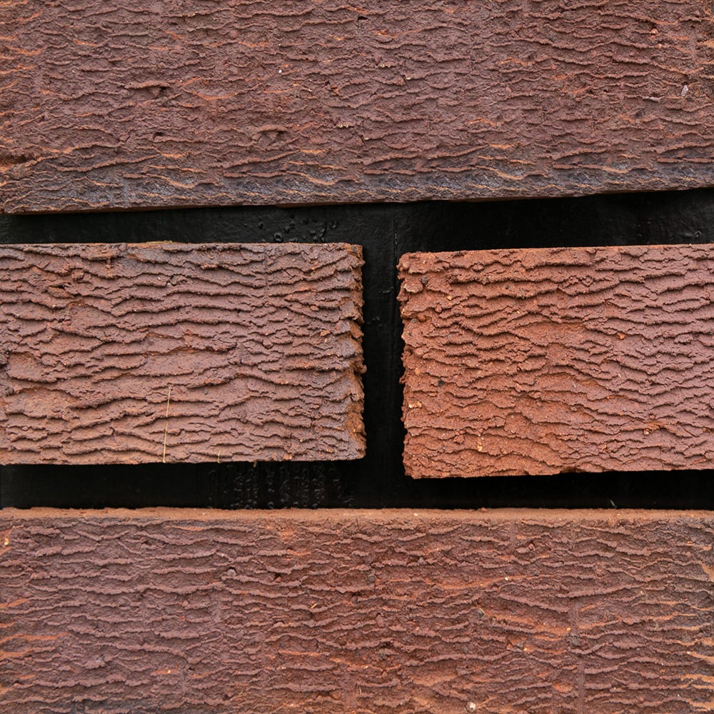 Burntwood Red Rustic Facing Brick Pack of 360