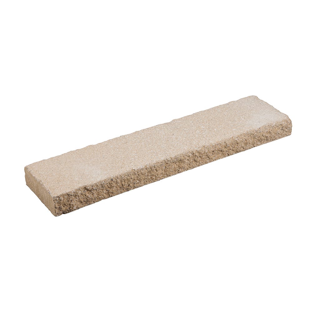 Bradstone 580mm x 136mm x 50mm Textured Buff Coping Pack of 24