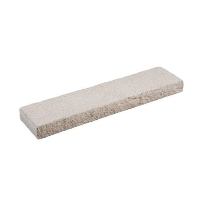 Bradstone 580mm x 136mm x 50mm Textured Grey Coping Pack of 24