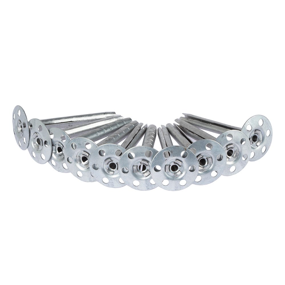 Hydro 80mm x 8mm Galvanised Dowel Pack of 10