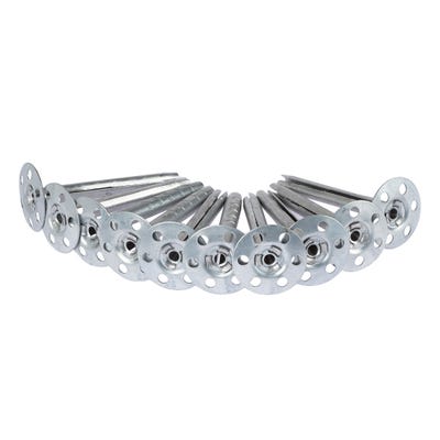 Hydro 80mm x 8mm Galvanised Dowel Pack of 10