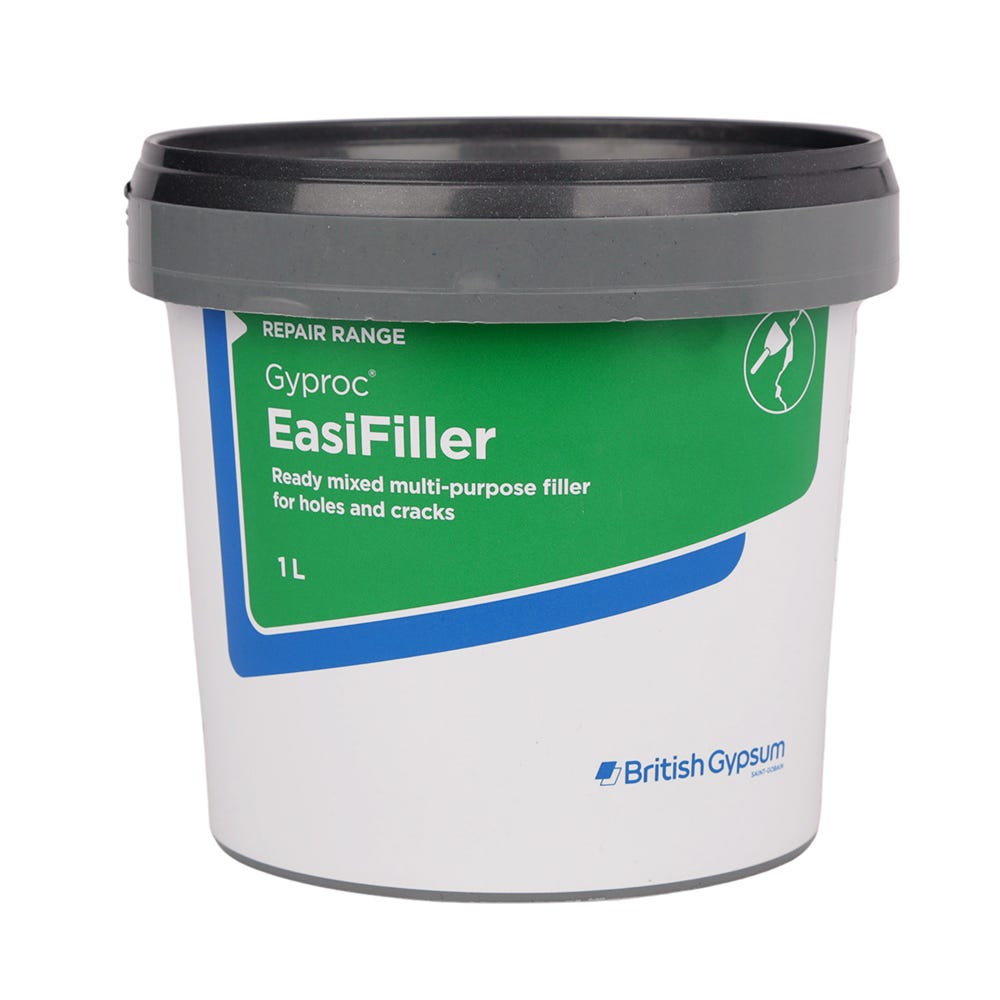 British Gypsum Gyproc EasiFiller Ready Mixed Filler 1L
