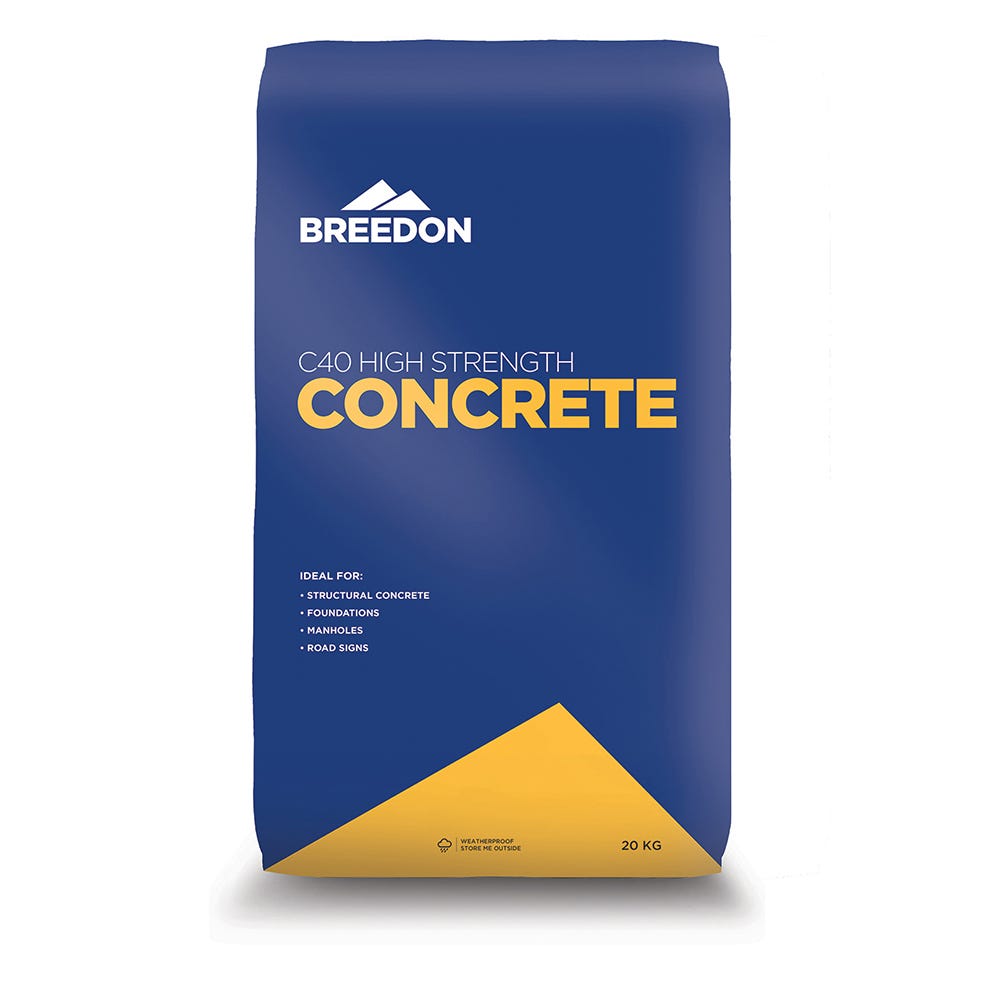 Breedon C40 High Strength Concrete 20Kg
