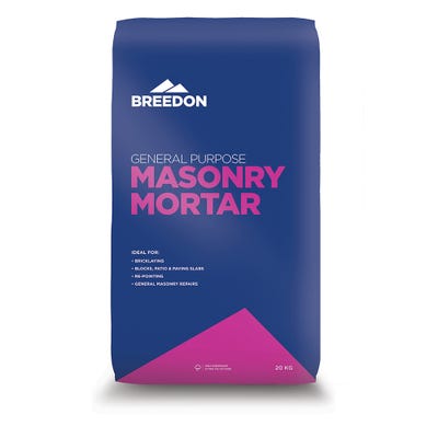 Breedon General Purpose Masonry Mortar 20Kg