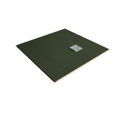 Hydro 22mm x 1000mm x 1200mm Offset Drain Shower Tray