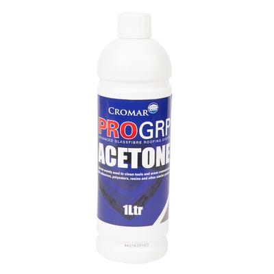 Cromar Pro GRP 1L Acetone Cleaner