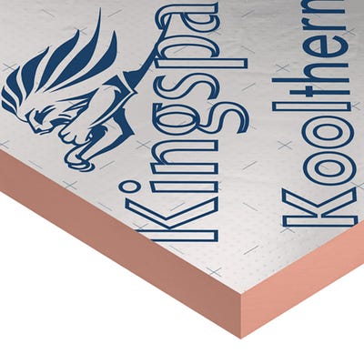 100mm Kingspan Kooltherm K108 Cavity Board 1200mm x 450mm (4' x 1.5') Pack of 5 (2.7m²)