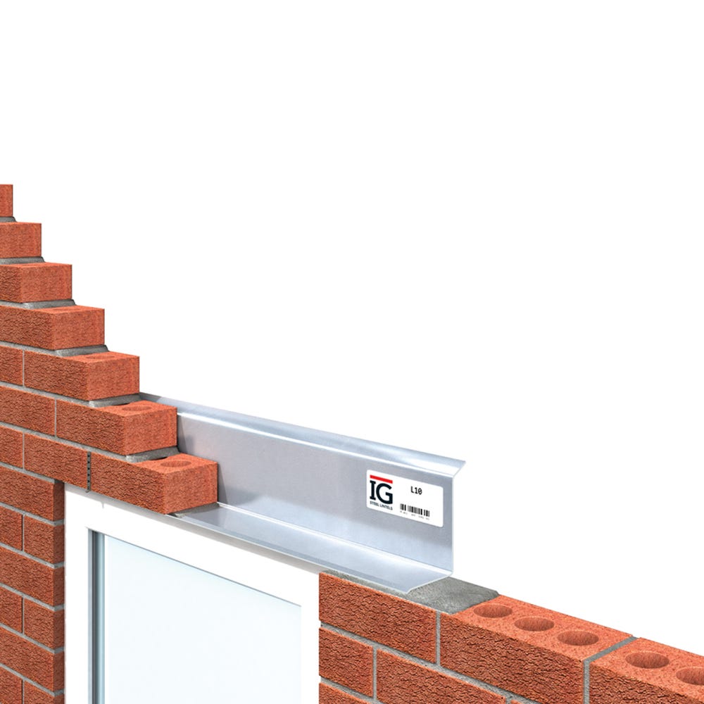 IG L10 95mm Single Leaf Lintel 1500mm