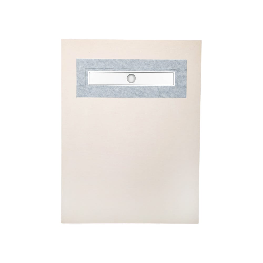 Hydro 30mm x 900mm x 1200mm Offset End Linear Drain Shower Tray