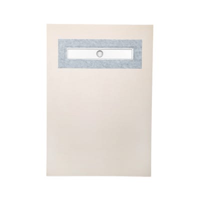 Hydro 30mm x 900mm x 1500mm Offset End Linear Drain Shower Tray