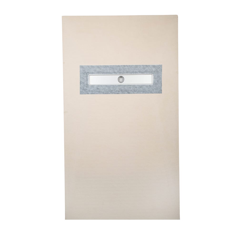 Hydro 30mm x 1000mm x 1800mm Offset End Linear Drain Shower Tray