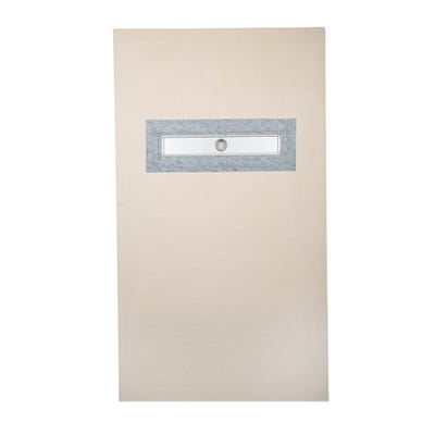 Hydro 30mm x 1000mm x 1800mm Offset End Linear Drain Shower Tray