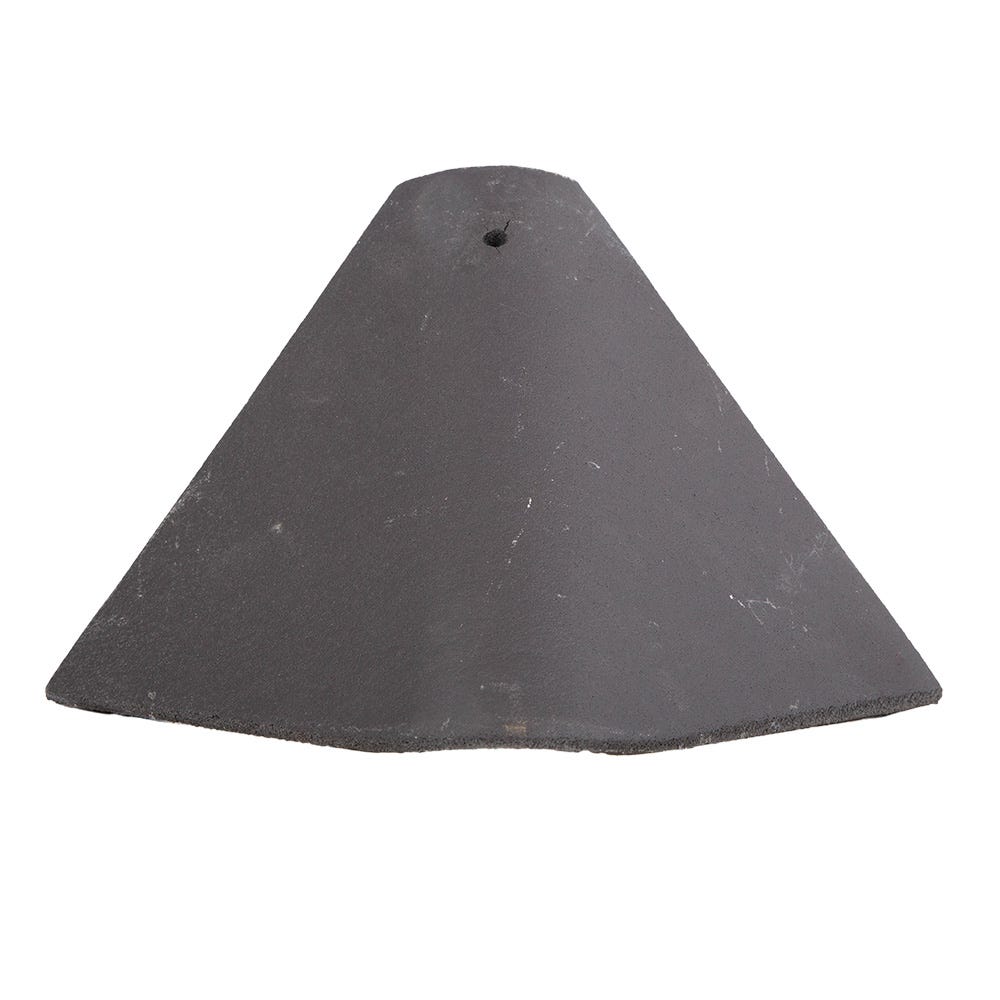 Marley 35-50° Bonnet Hip Tile Grey 338mm x 273mm
