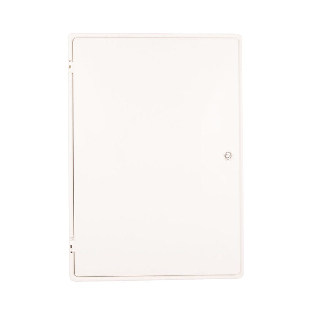 Electric Meter Box Recessed White 595mm x 409mm x 210mm