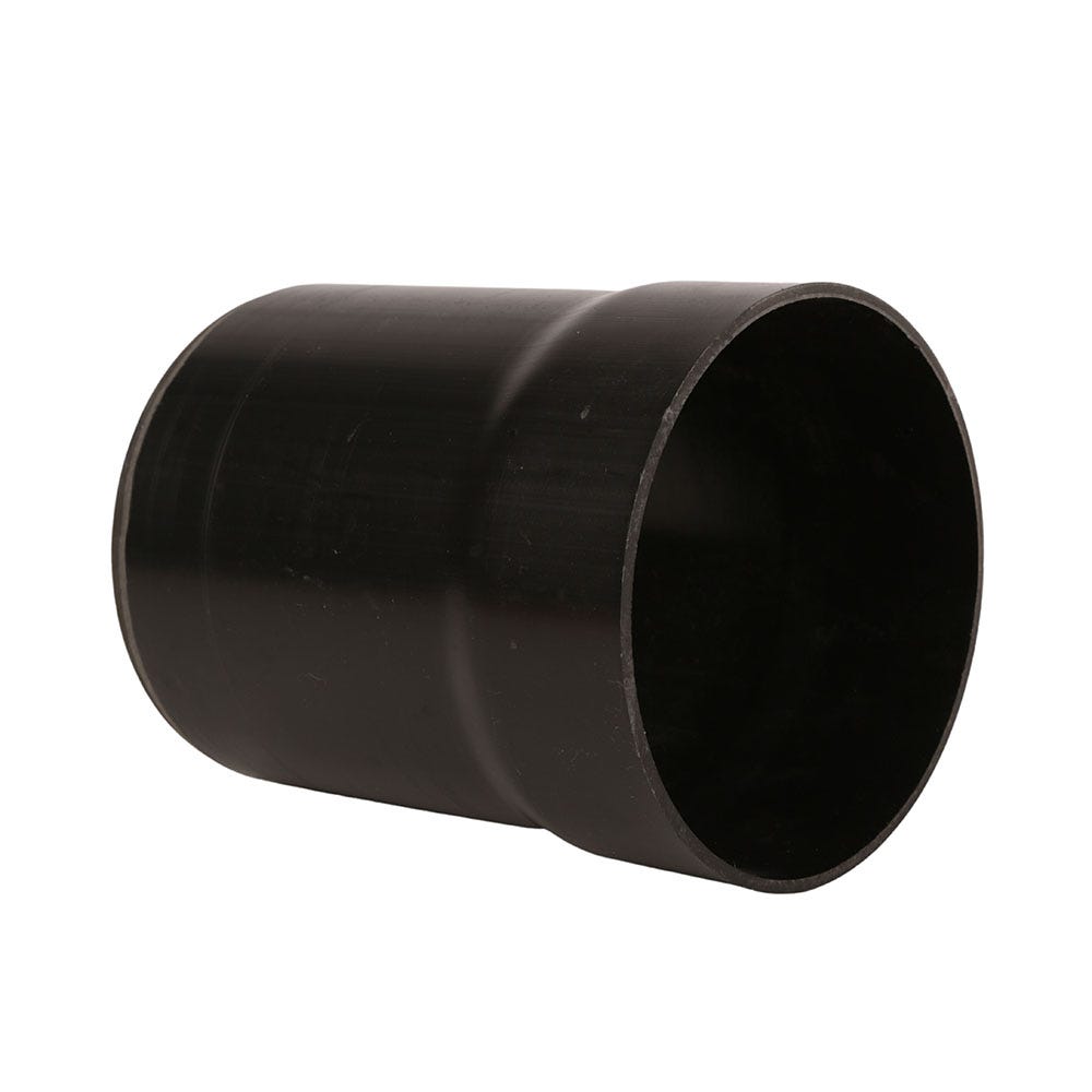 160mm FloPlast Underground Back Inlet Gully Trap Riser Black