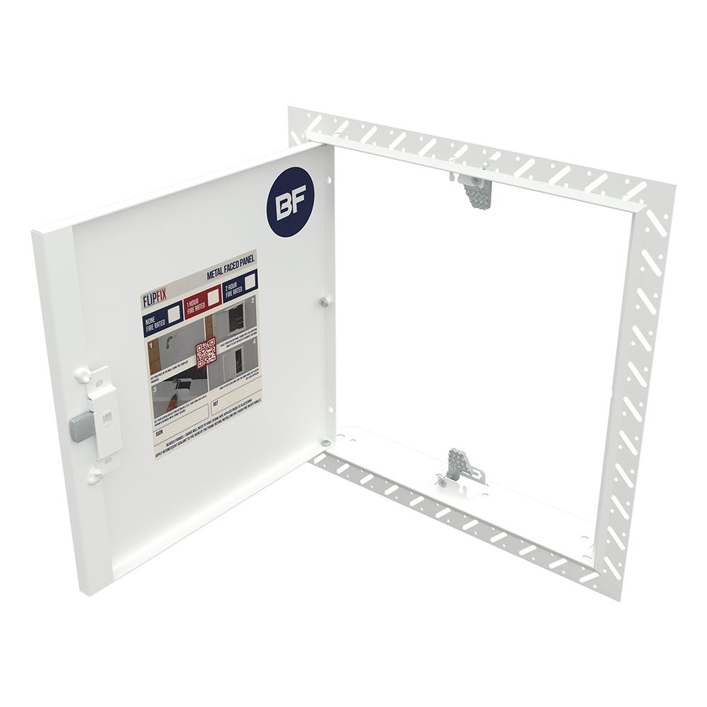 300mm x 300mm FlipFix Fire Rated Metal Bead Frame Access Panel