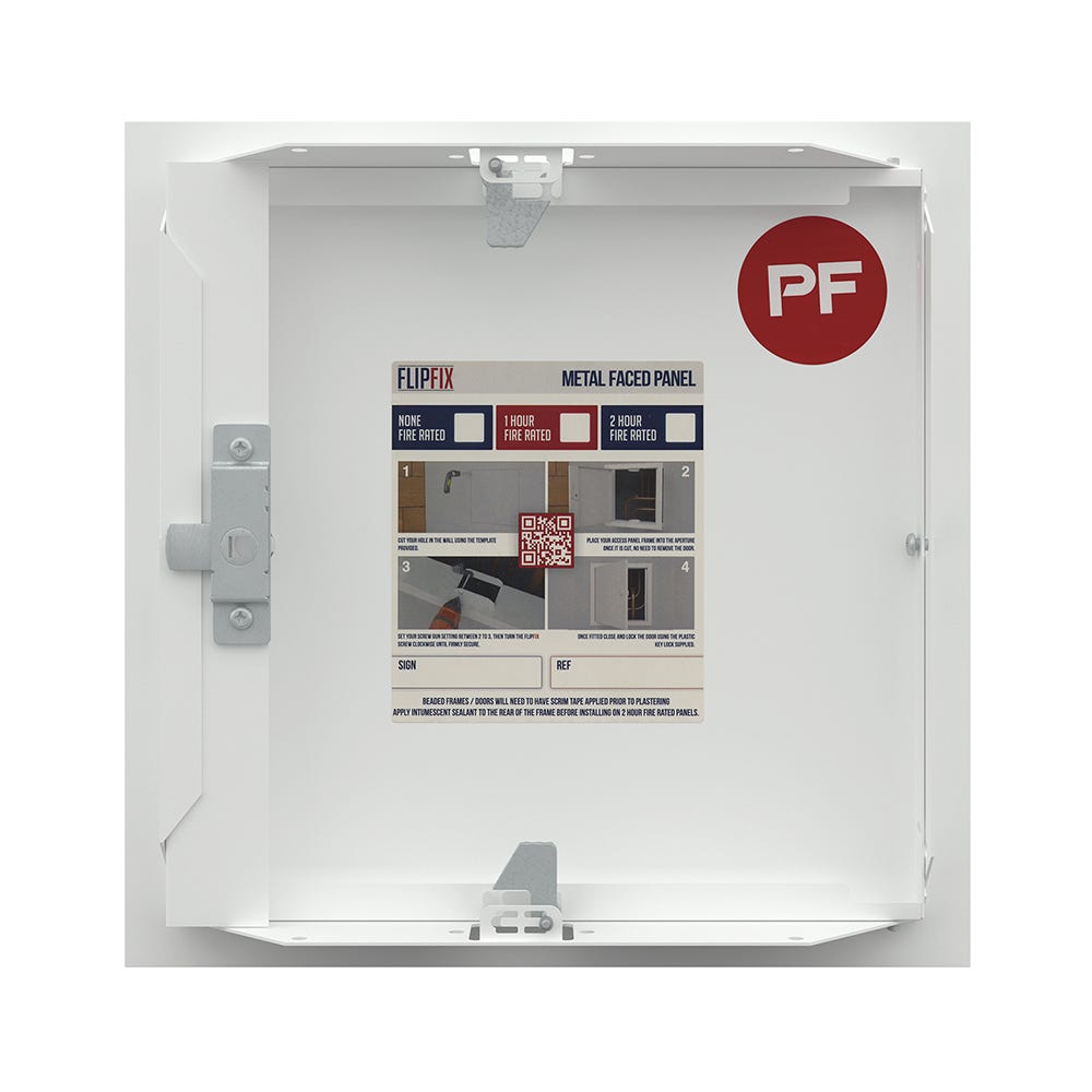450mm x 450mm FlipFix Fire Rated Metal Access Panel