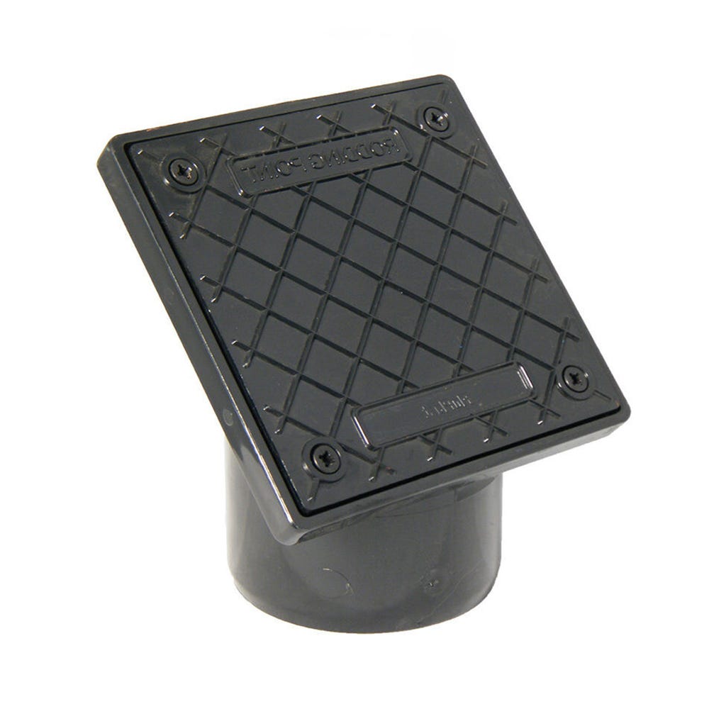 Product image for 110mm FloPlast Underground Square Spigot Rodding Point D883