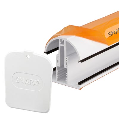Snapa Lean To Bar To Suit 10mm & 16mm Twinwall/Triplewall Including End Cap