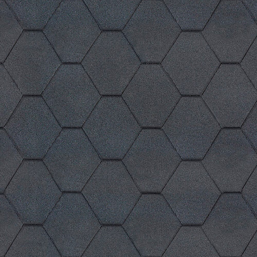 Hexagonal Roofing Shingles 3m2 Black