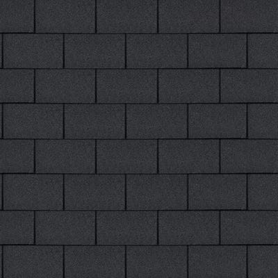 Square Roofing Shingles 3m2 Black