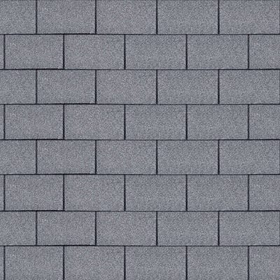 Square Roofing Shingles 3m2 Grey