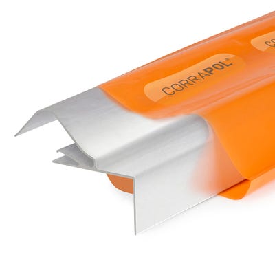2m Corrapol Rock n Lock Gable Flashing Mill