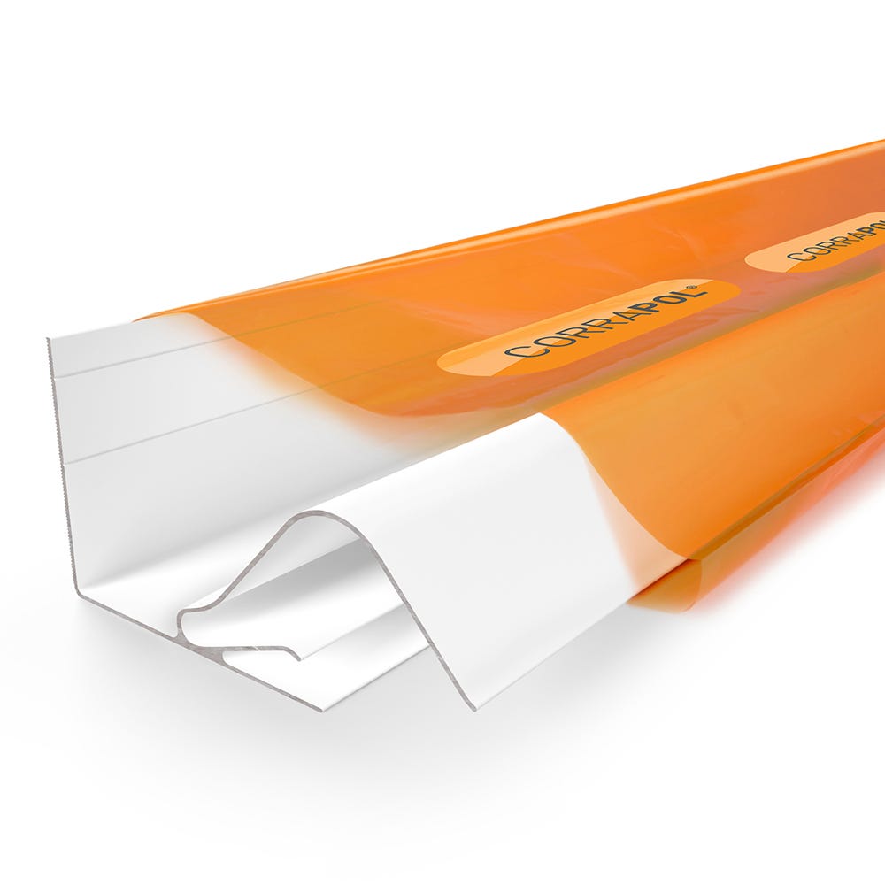 Corrapol Rock n Lock Wall Flashing White