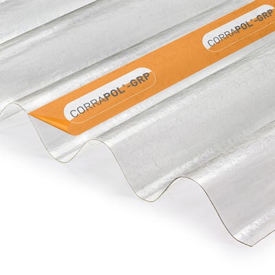 950 x 2000mm Corrapol Corrugated Polyester Sheet