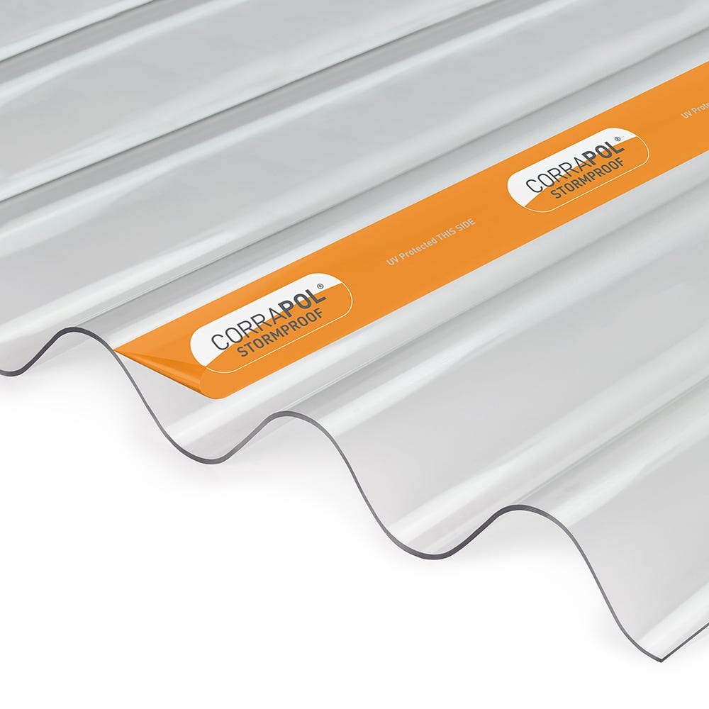 Product image for 950mm X 1000mm Corrapol Stormproof High Profile Sheet