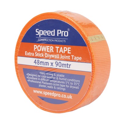 48mm Speed Pro Power HD Extra Stick Drywall Joint Scrim Tape 90m