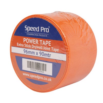 96mm Speed Pro Power HD Extra Stick Drywall Joint Scrim Tape 90m