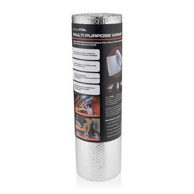 750mm x 50m x 3mm SuperFOIL SFBA MP Double Foil Single Bubble Insulation