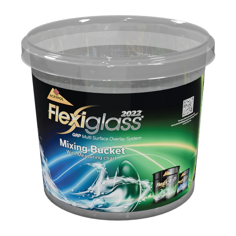 Product image for Acrypol Flexiglass 10L Mixing Bucket