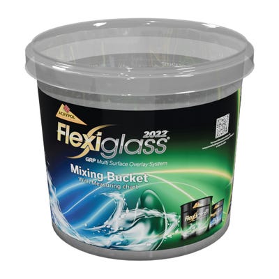 Acrypol Flexiglass 10L Mixing Bucket