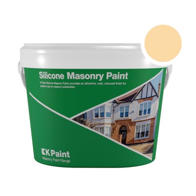 K Paint Silicone Masonry Paint York 18kg NCS 1515-Y30R