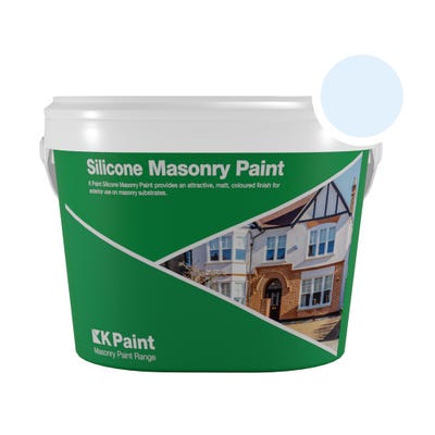 K Paint Silicone Masonry Paint Powder Blue 18kg  NCS 0515-R90B