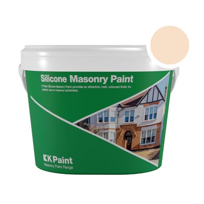 K Paint Silicone Masonry Paint Oatmeal 18kg NCS 1515-Y20R