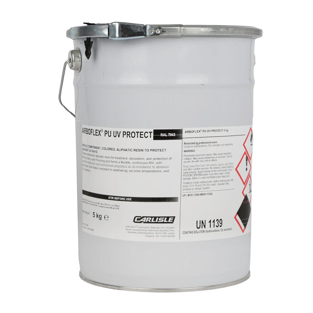ARBOFLEX PU UV Protecting Top Coat Grey 5kg