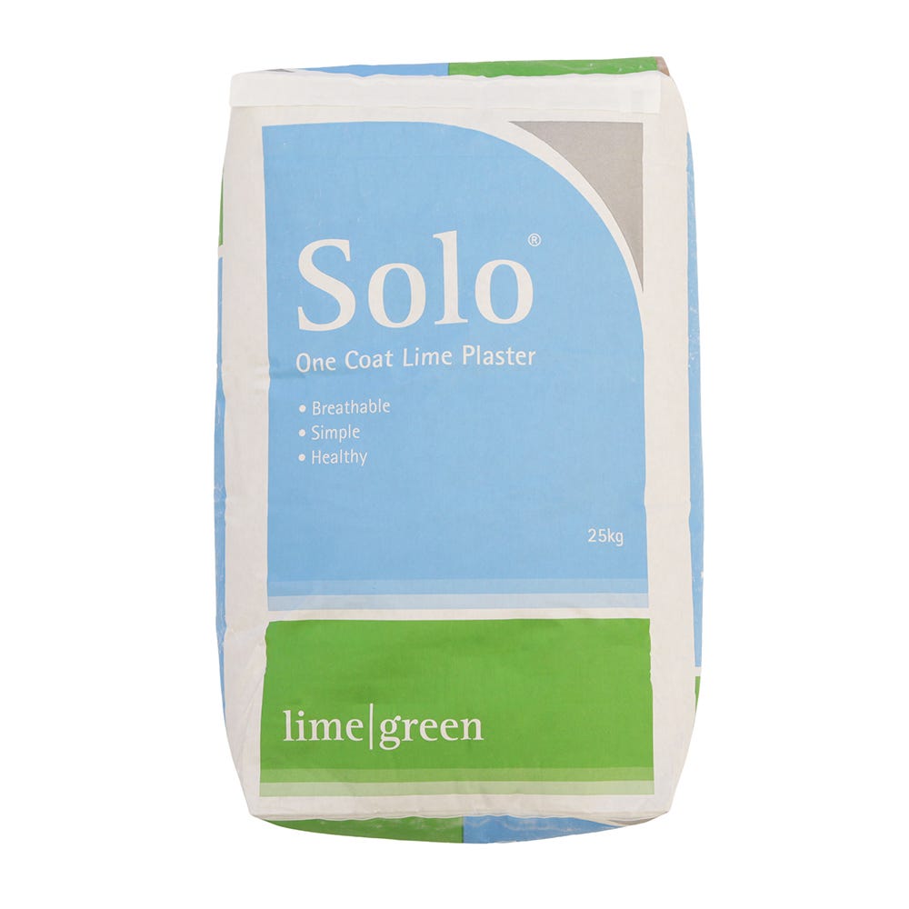 Lime Green Solo One Coat Lime Plaster 25kg