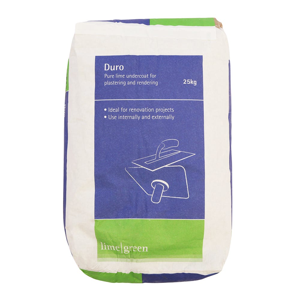 Lime Green Duro Lime Plaster Base Coat 25kg