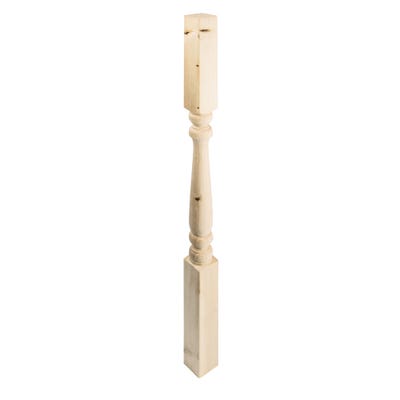 41mm Richard Burbidge Pine Colonial Spindle 900mm CS090P