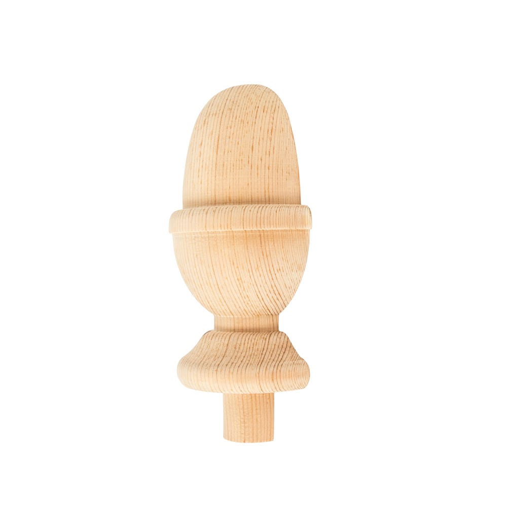 Richard Burbidge Pine Acorn Half Newel Cap NC3/90PHALF