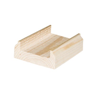32mm Richard Burbidge Pine Baserail 2400mm BR2400/32P